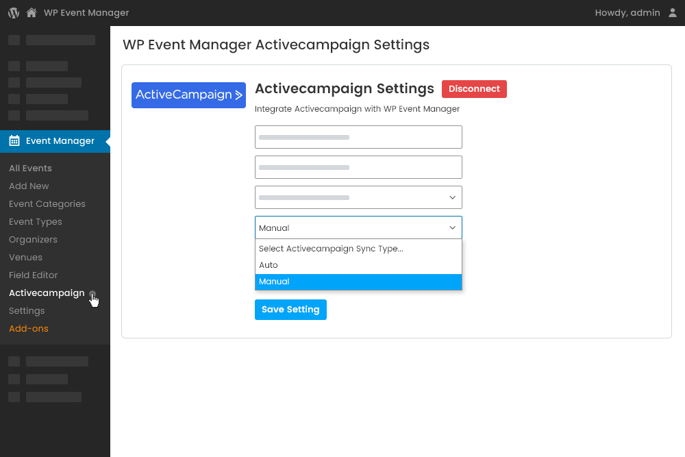 Wpem Active Campaign Attendee Information Syncing At Backend