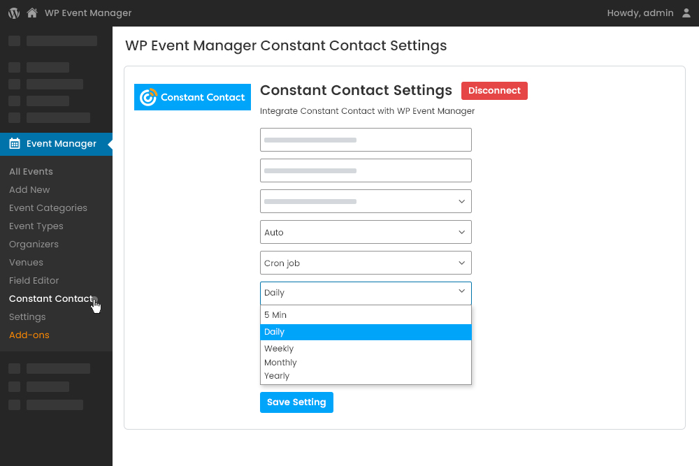 Wpem Automated Synchronization At Backend