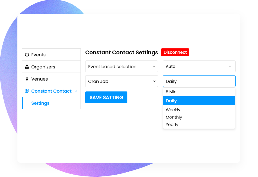 Cron Job Based Sync