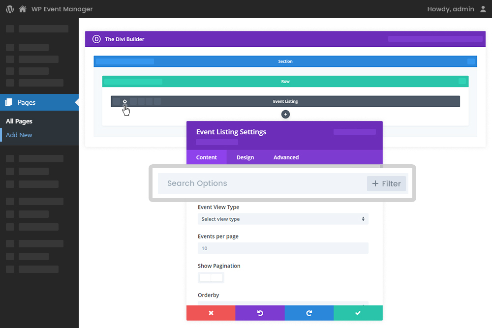 Divi Quick Access