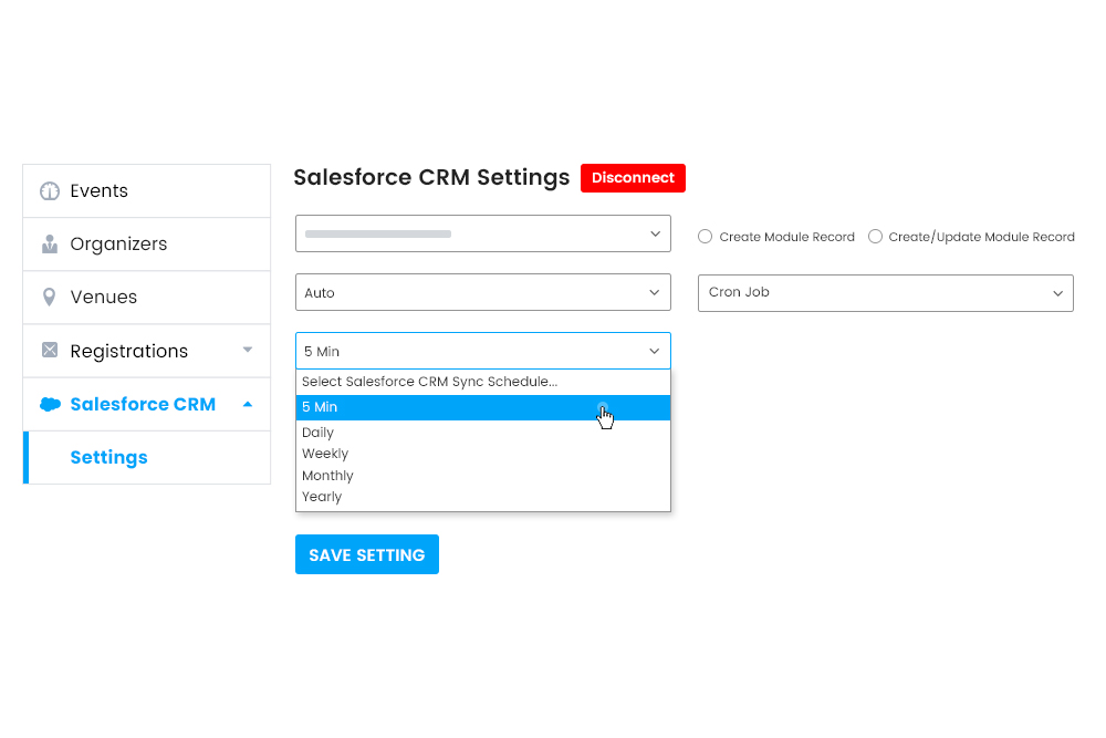 Wp Event Manager Salesforce Crm Syncing Attendee At Registration