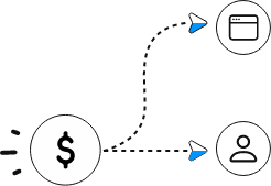 Split Amount Between 2 Parties