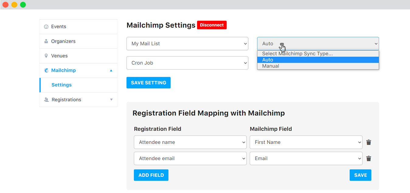 Frontend-Select-The-Mailchimp-Sync-Type