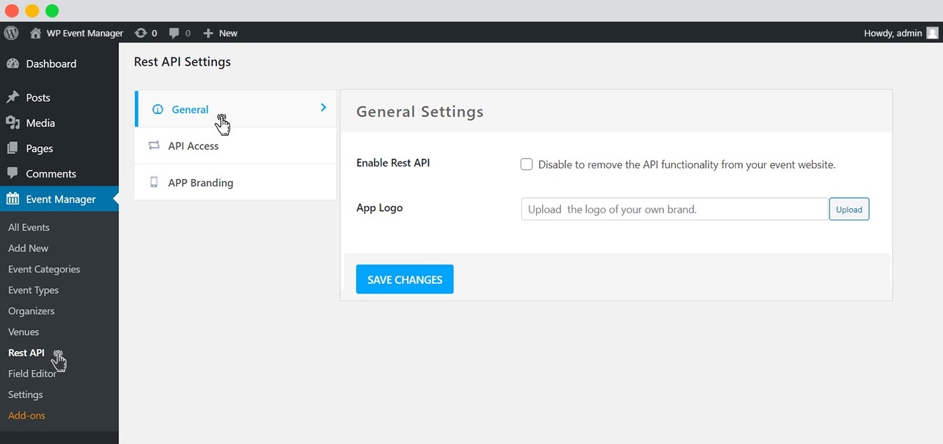 Wp Event Manager Mobile App