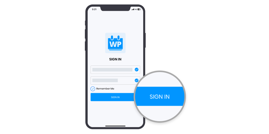 Wp Event Manager Mobile App Signin