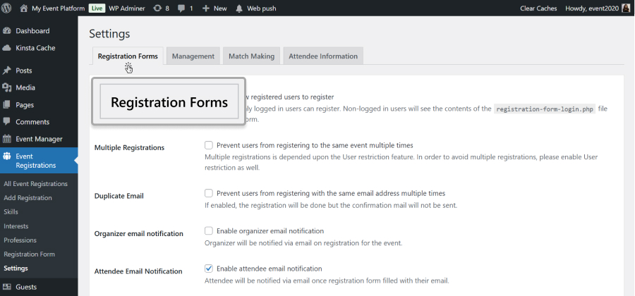 Registration Form