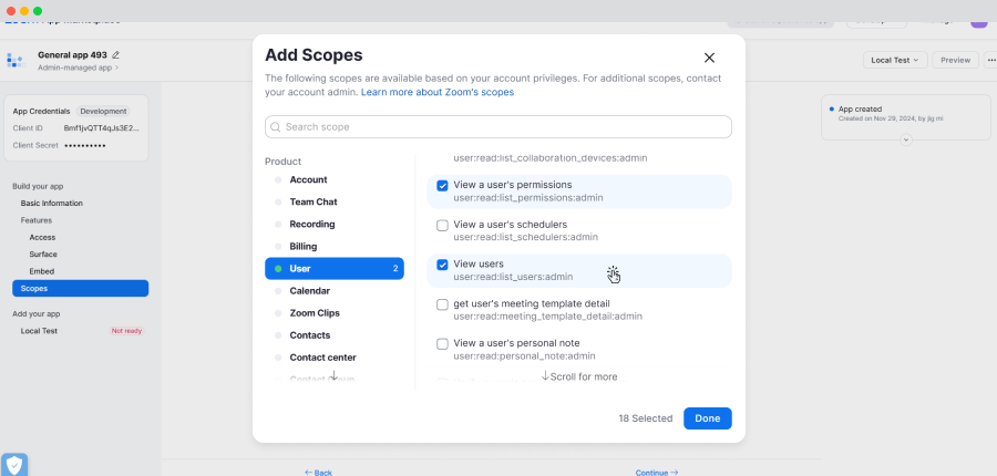View Users