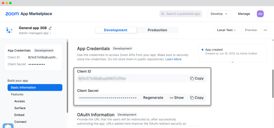 Sign In To Zoom By Oauth