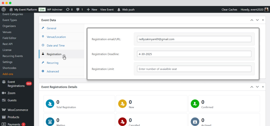 Registration