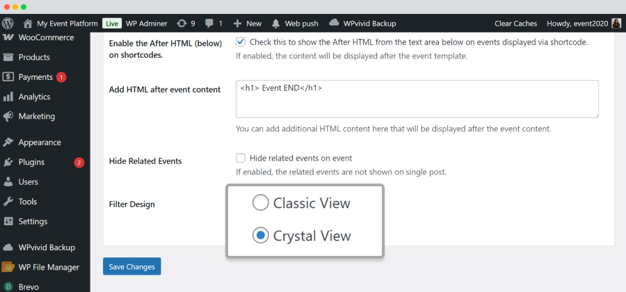 Crystal View
