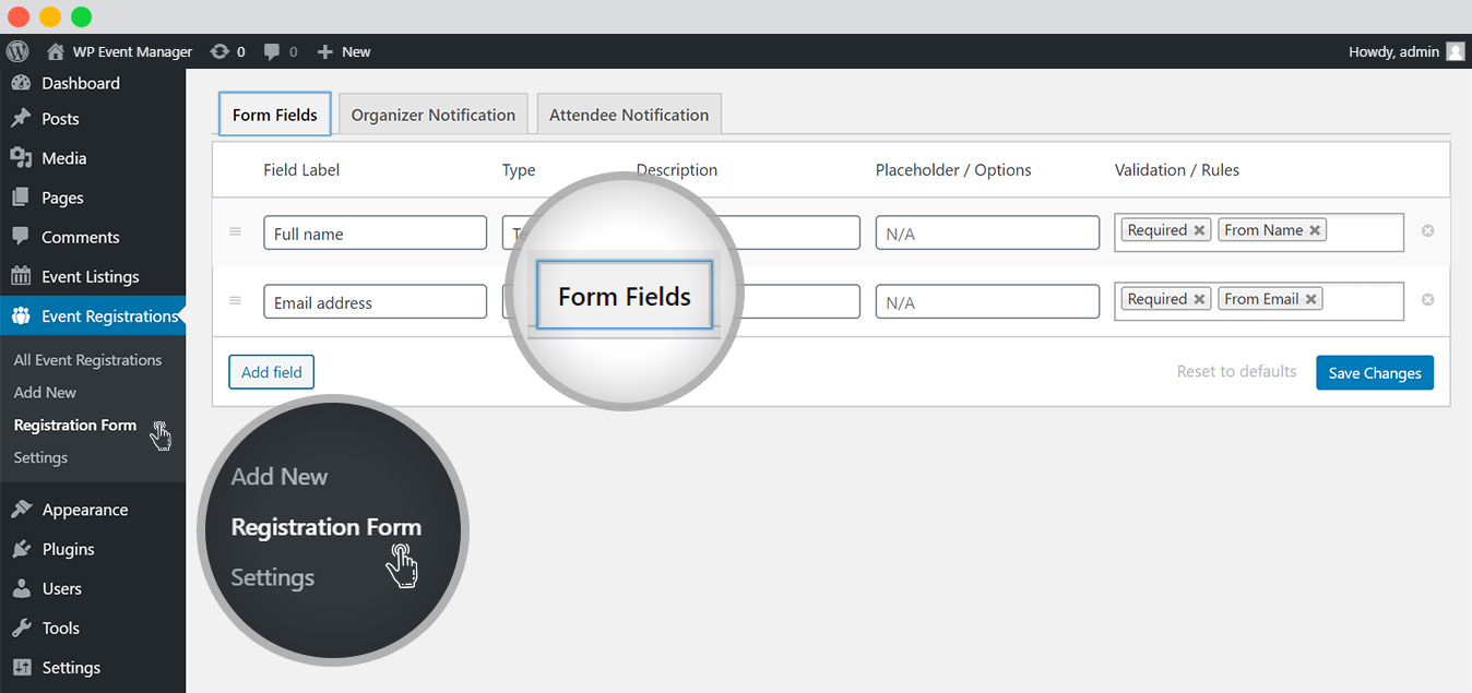 Wp Event Manager Add On Tutorials Field Restriction 1 