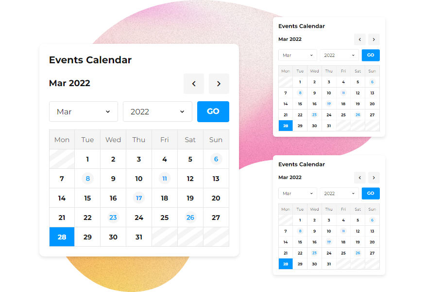 Calendar Widget