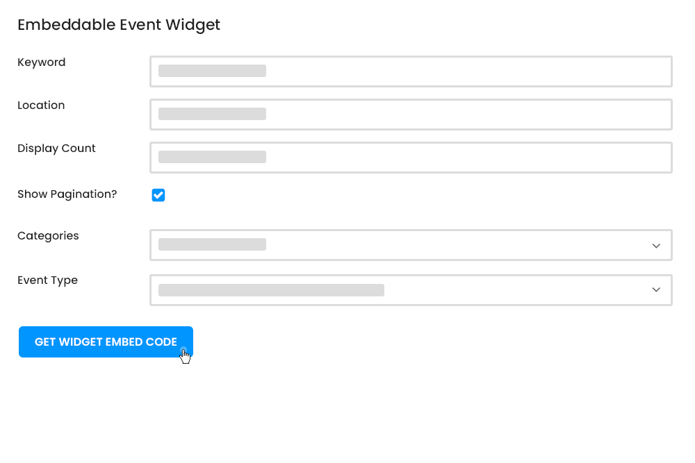 Get Widget Embed Code