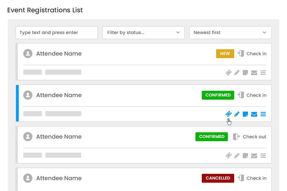 Frontend Registration Dashboard