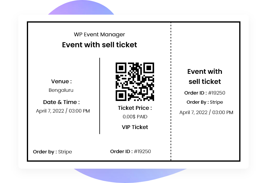 Digital Tickets