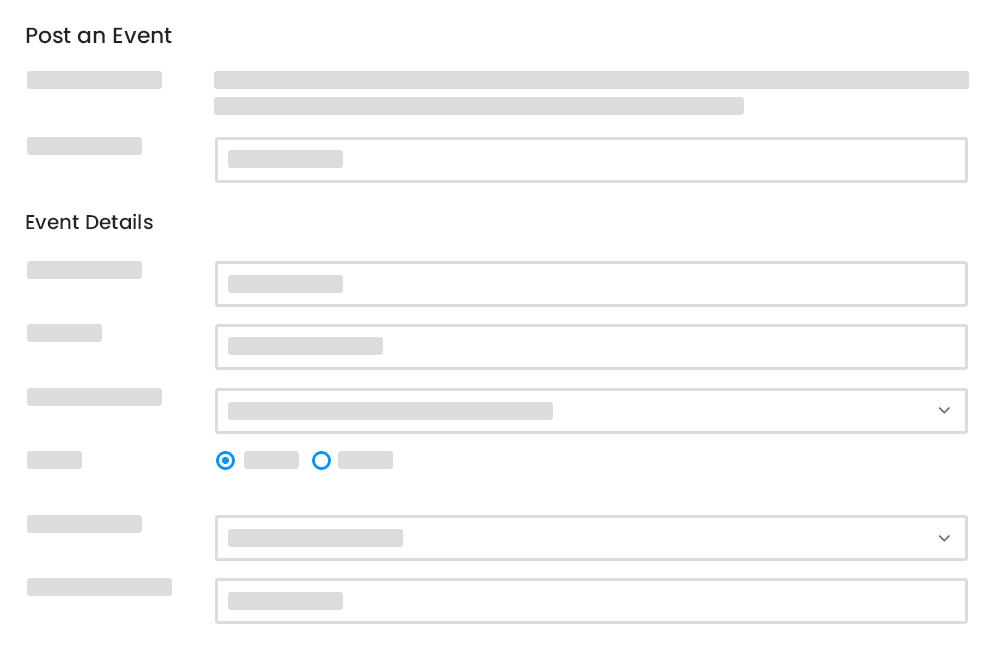 Frontend Submit Event