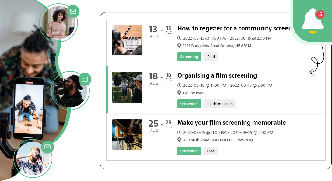 Virtual Online Events