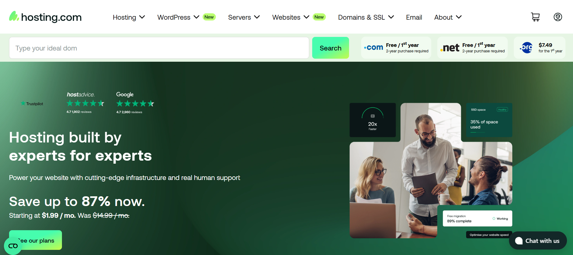 Hosting.com Kinsta Hosting