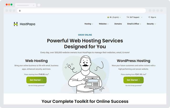 kinsta hosting
