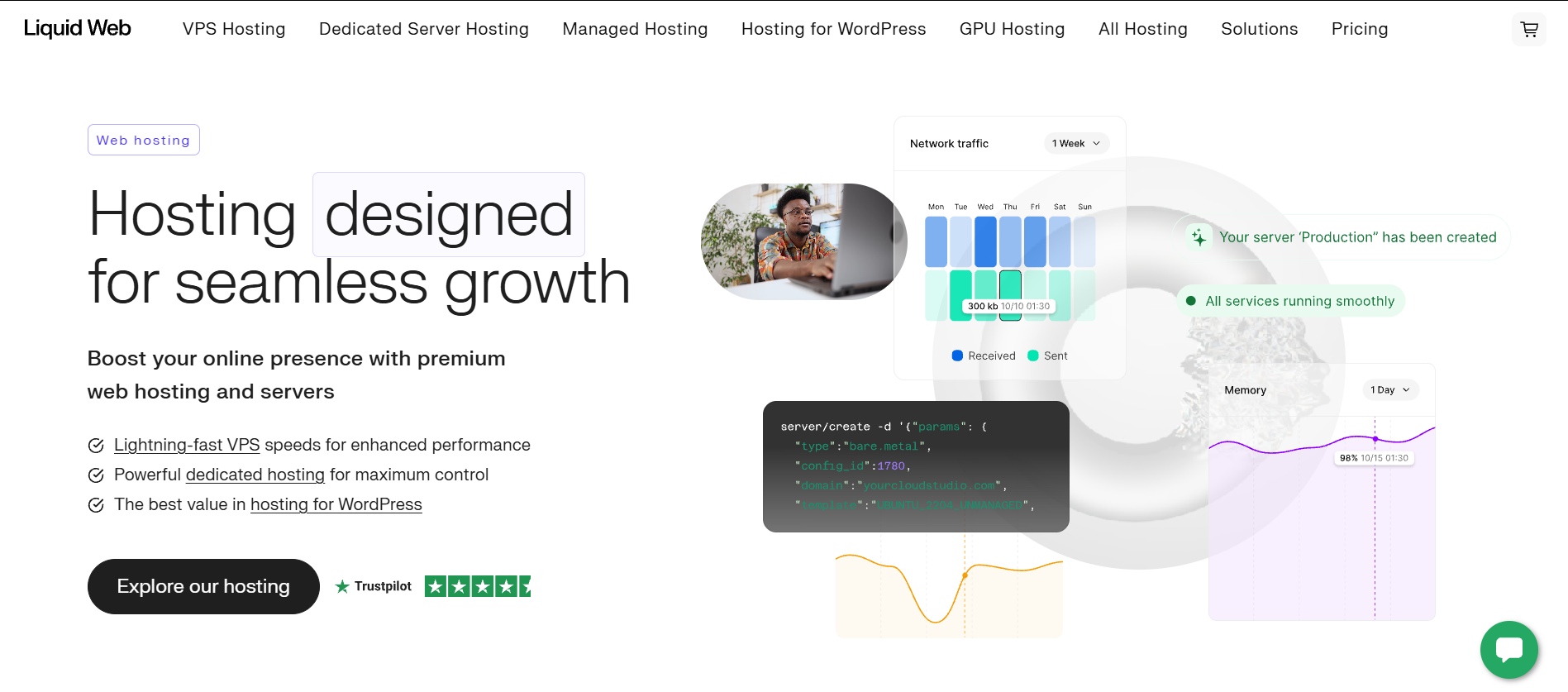Liquid Web Kinsta Hosting