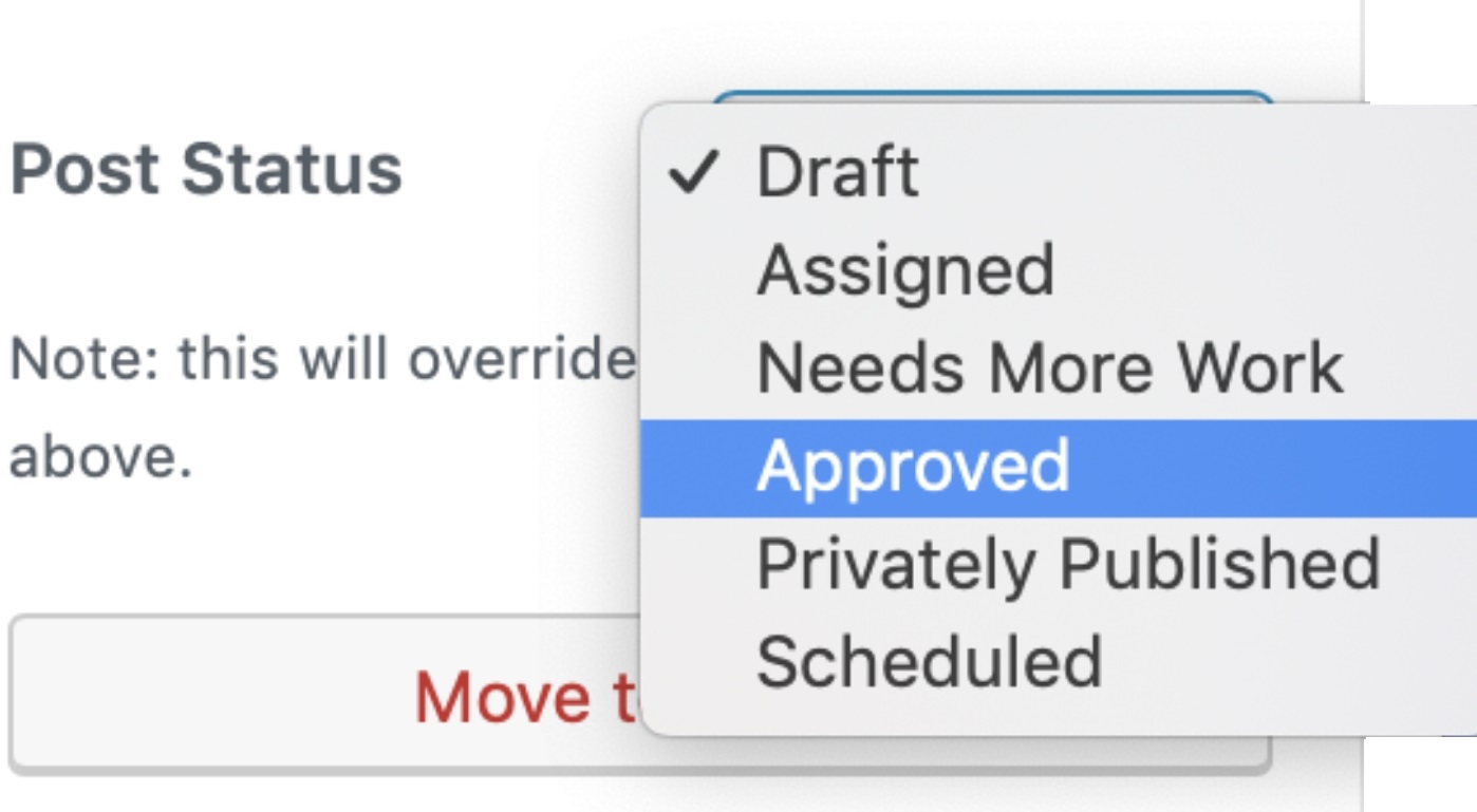 Custom Statuses In Wordpress 11