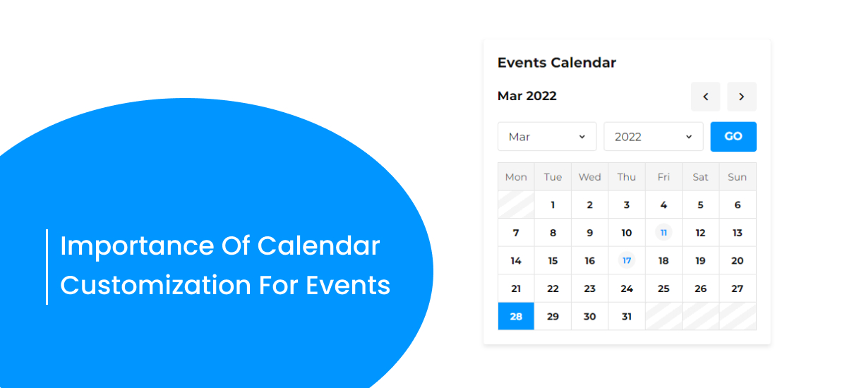 Calendar Customization