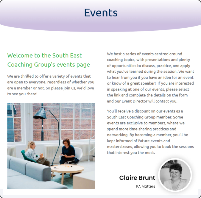 South East Coaching Group South East Coaching Group