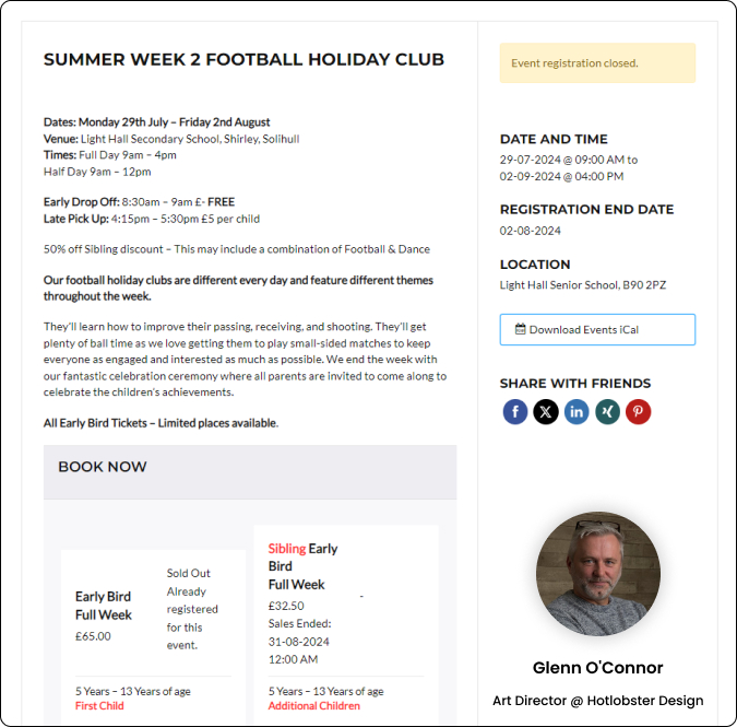 Hotlobster Events Hotlobster Events
