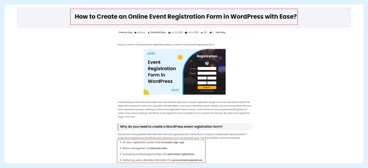 optimize user experience in wordpress