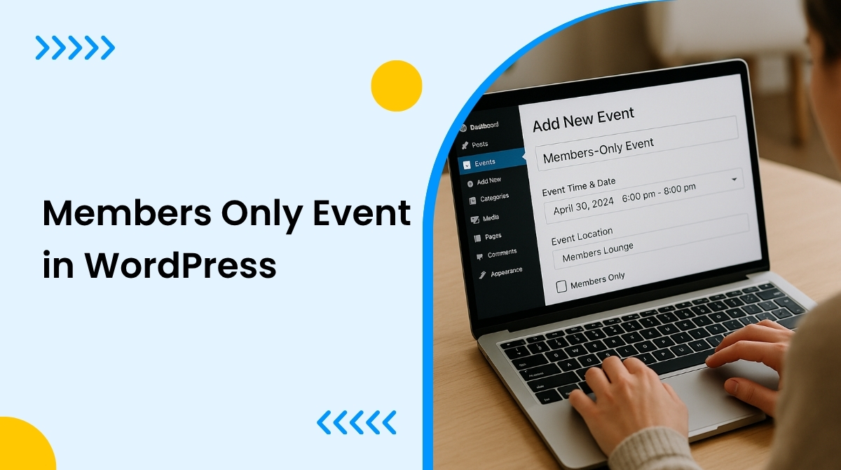 How to Create a Members-Only Event in WordPress members-only event