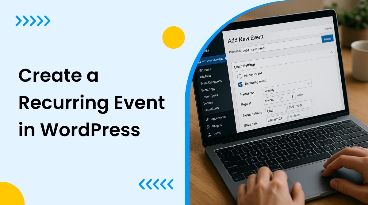 How to Create a Recurring Event in WordPress?