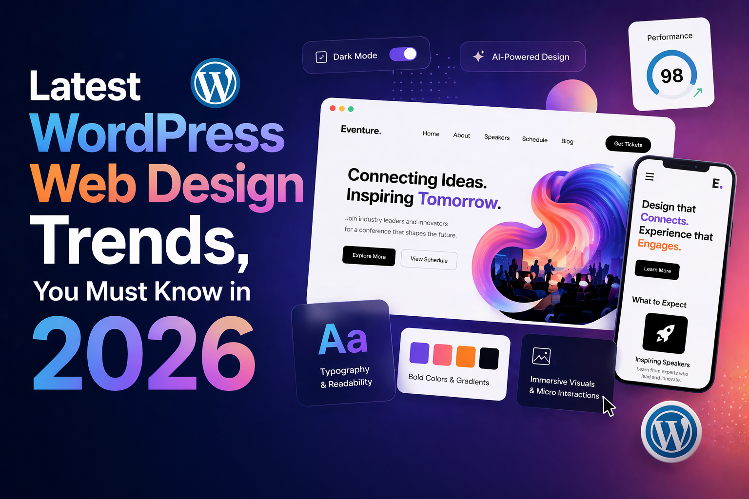 wordpress web design trends