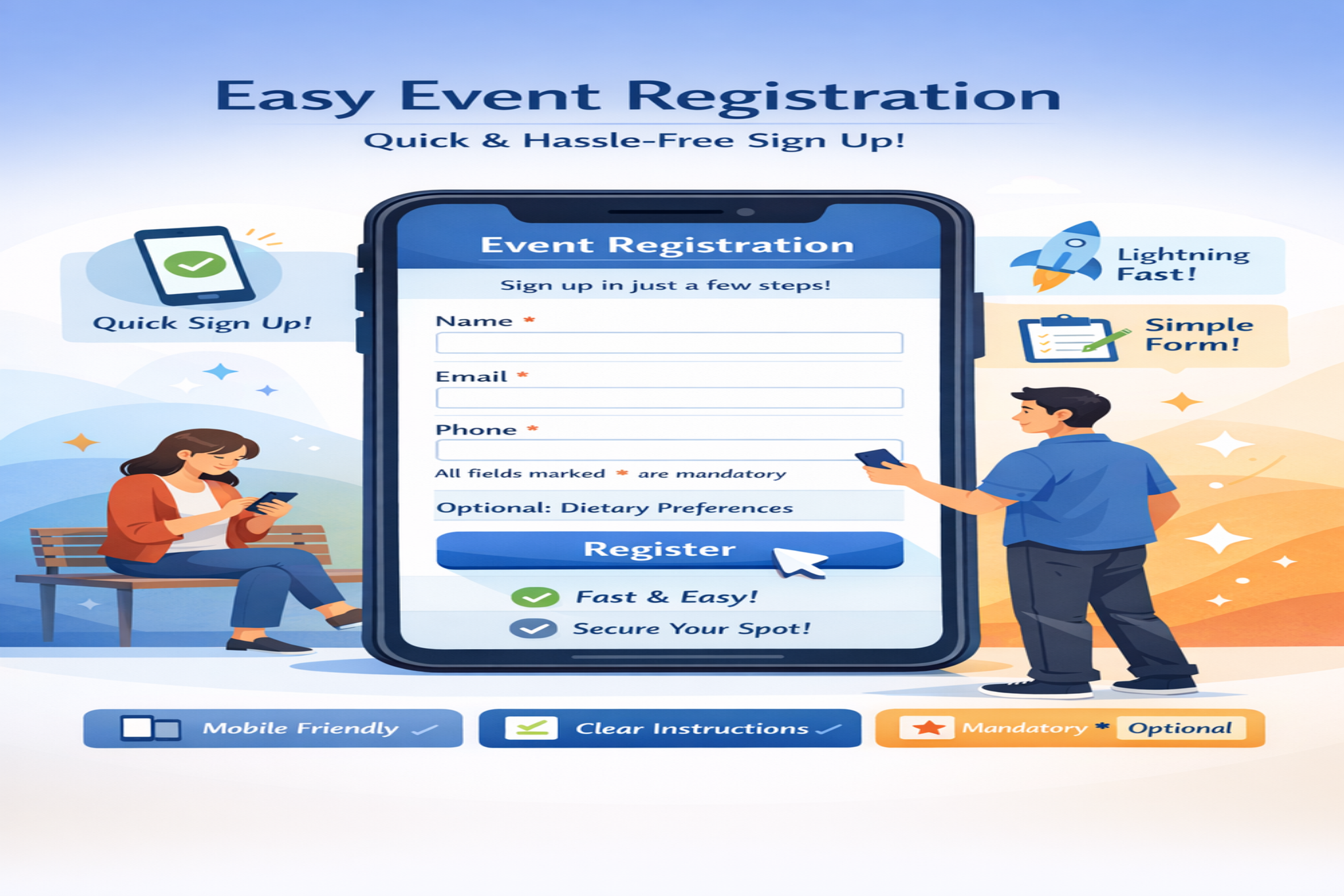 registration form hacks
