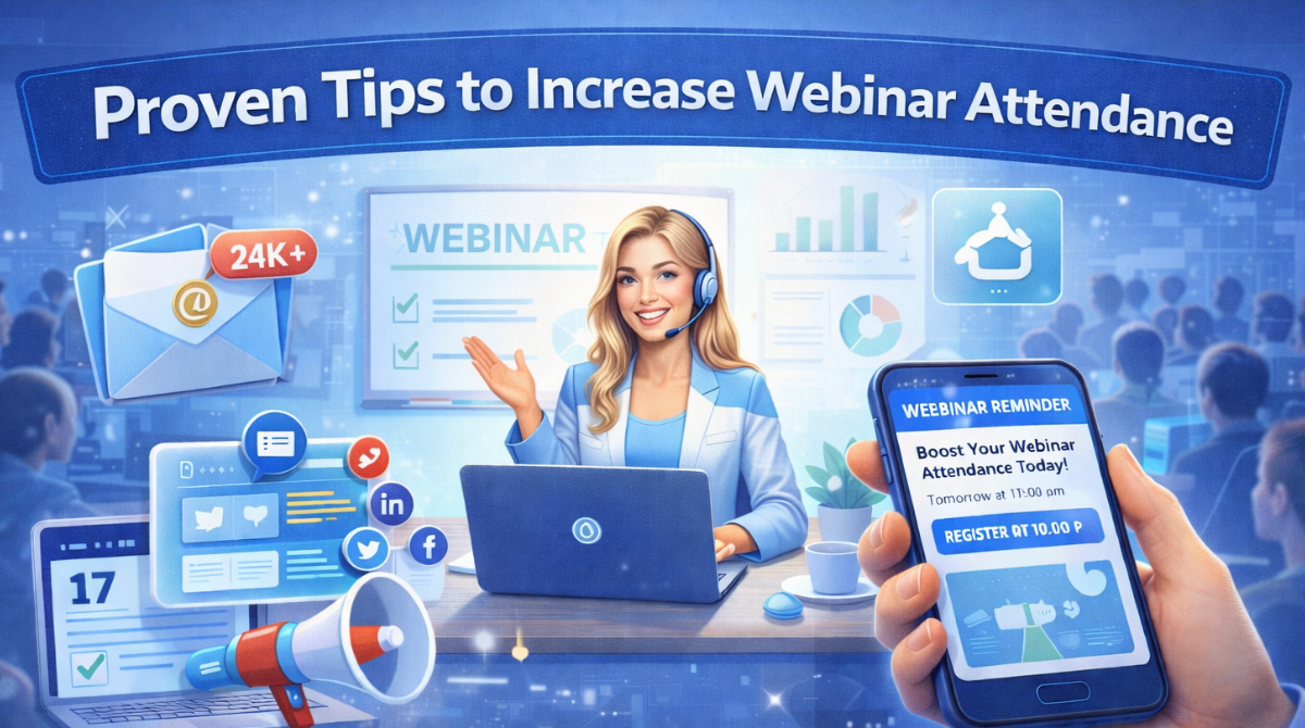 increase webinar attendance