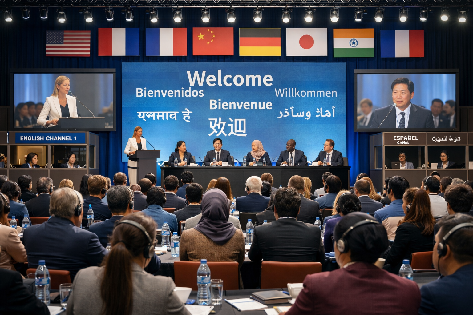 multi lingual event planning