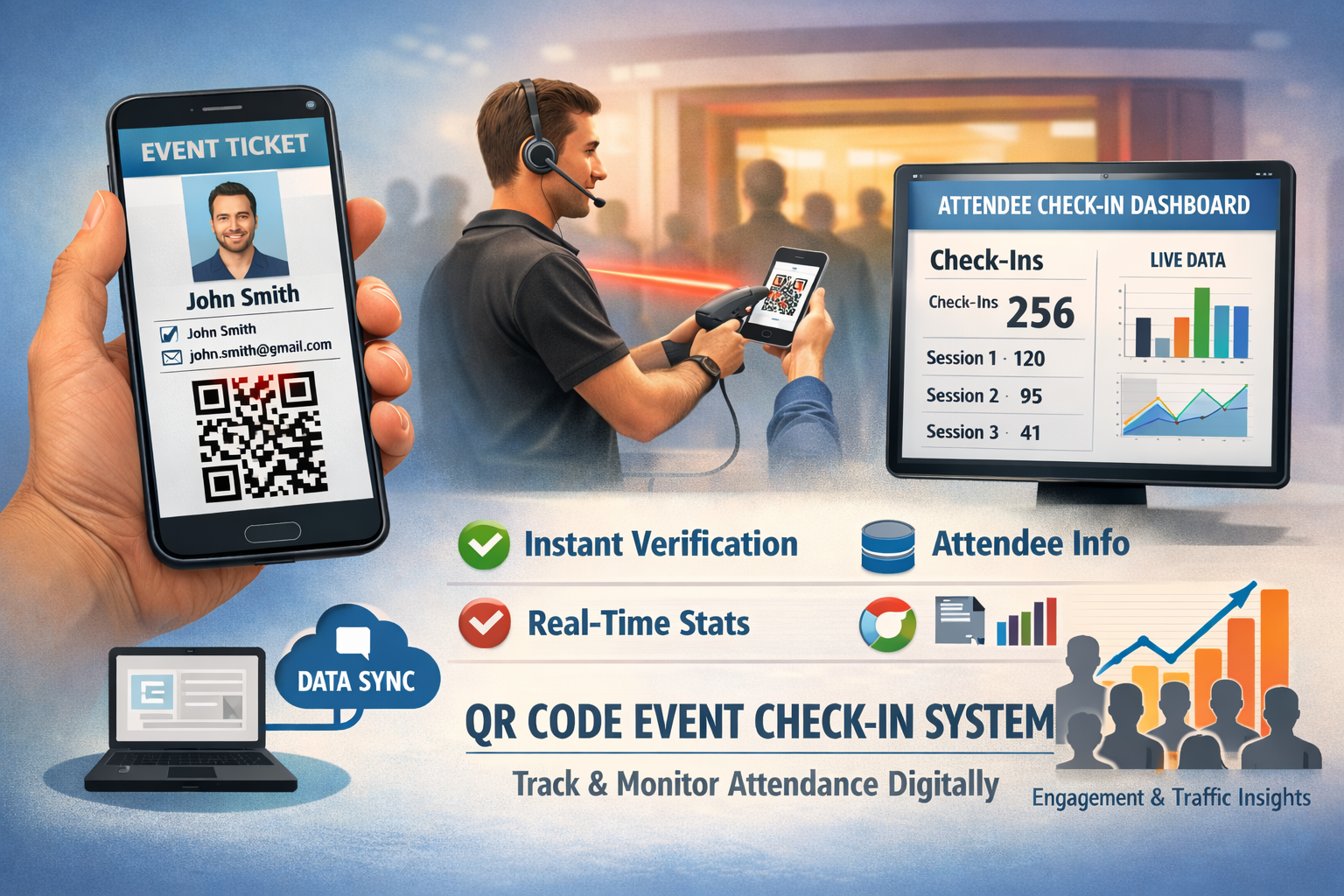 qr code for event check ins