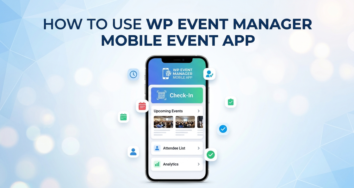 wp event manager mobile app