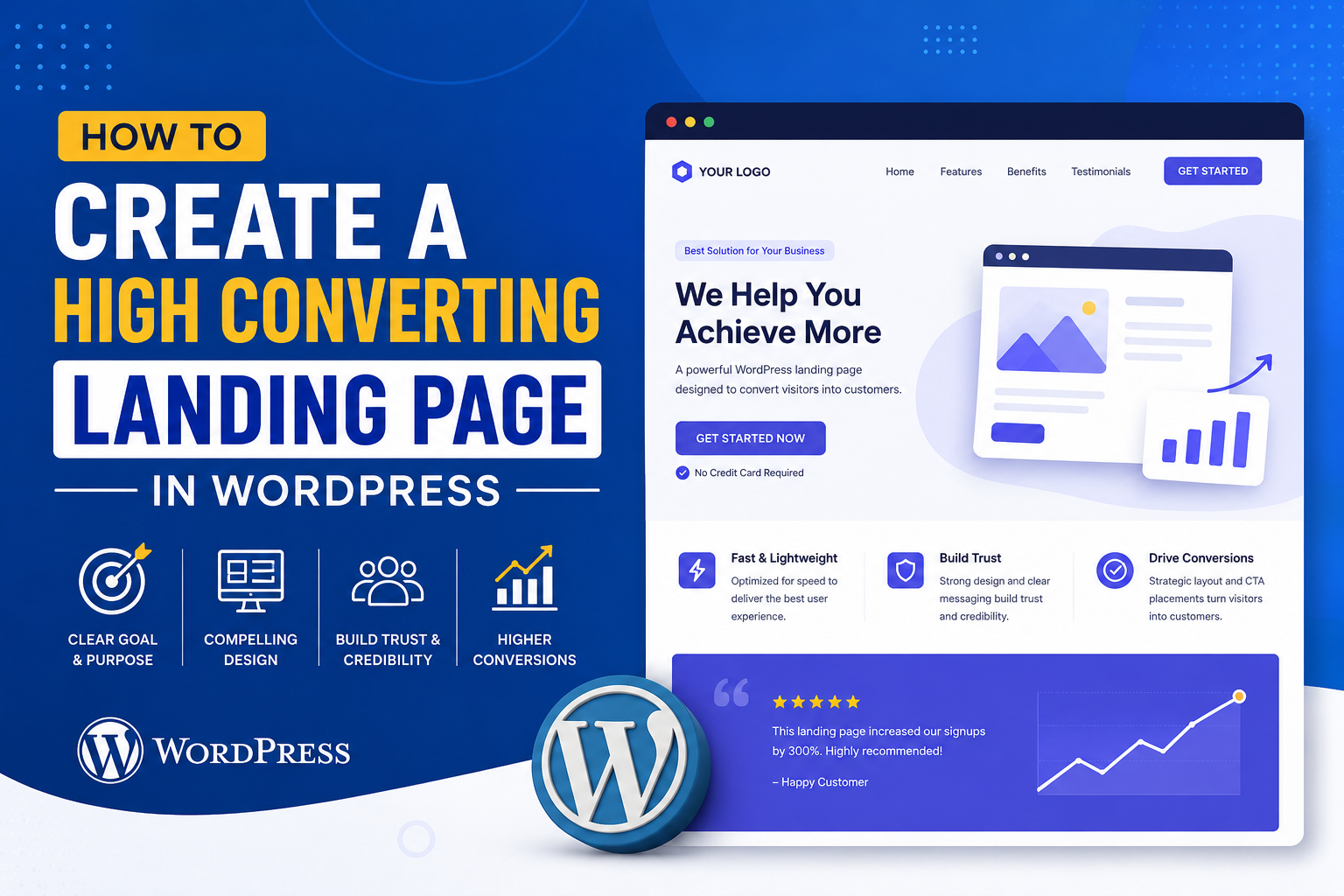 How to Create High Converting Landing Page in WordPress create high converting landing page