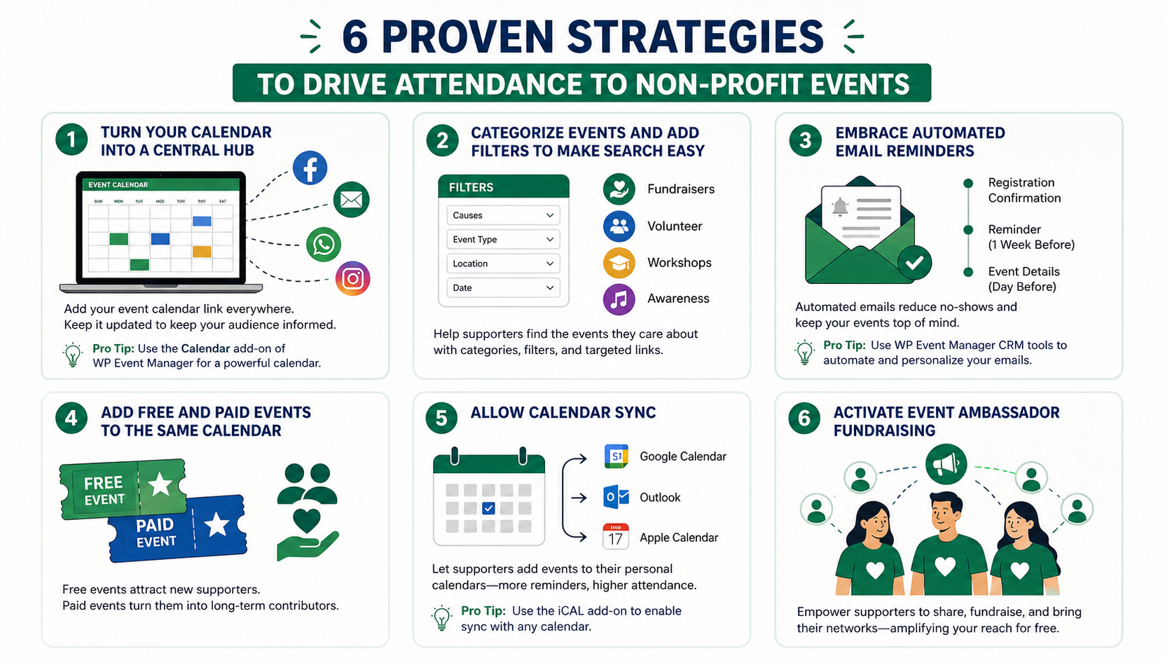 non profit events calendar